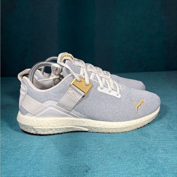 Size 8.5 - Women’s PUMA Mega Nrgy gray shoes - Picture 3 of 9